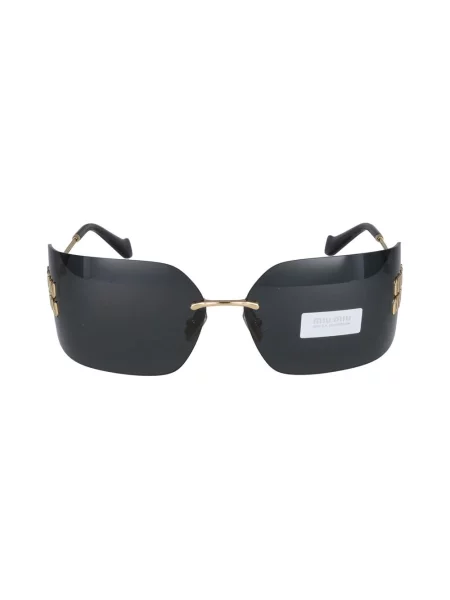 Okulary przeciwsłoneczne Miu Miu Eyewear żółte