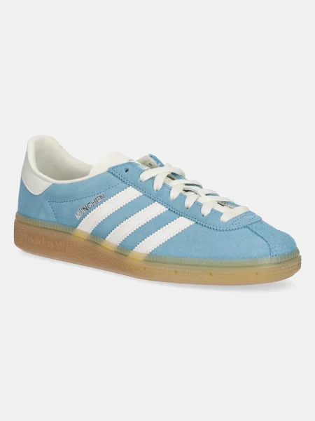 Sneakersy Adidas Originals zamszowe niebieskie
