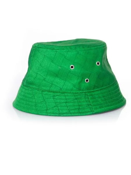 Czapka Bottega Veneta zielona