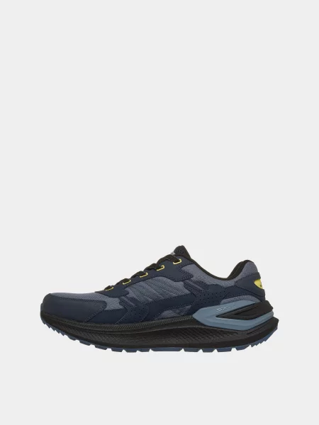 Кожаные кроссовки для бега Skechers синие