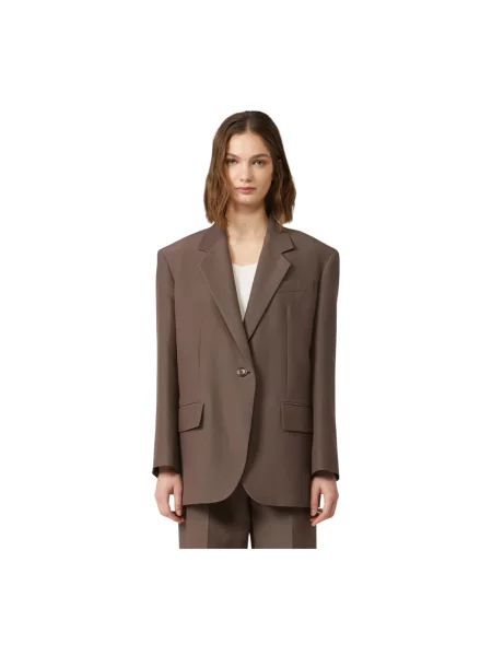 Marynarka Weekend Max Mara brązowa