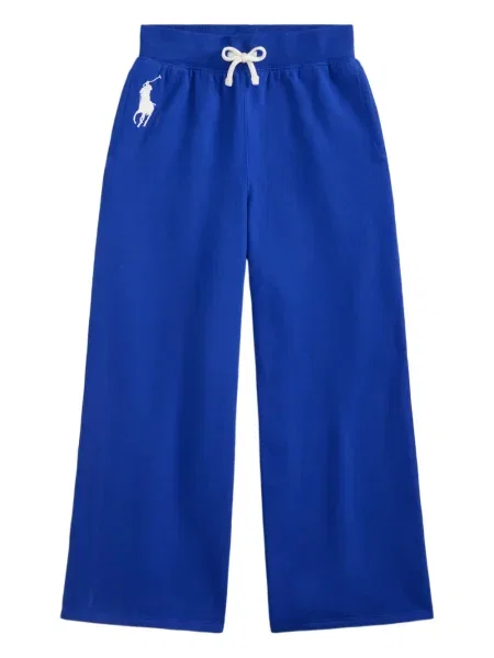Spodnie dziecięce Polo Ralph Lauren niebieskie