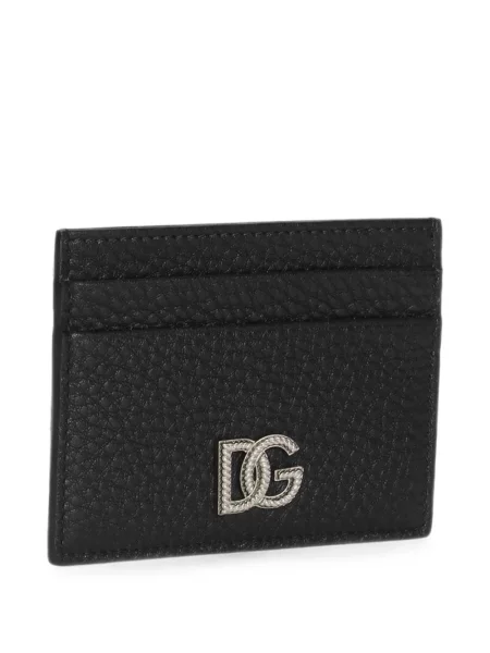 Peněženka Dolce & Gabbana s autogramem černá