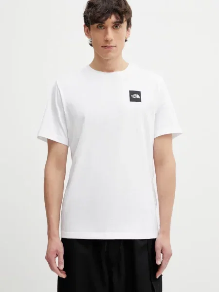 T-shirt The North Face Evolution Box Half Dome Regular Short Sleeve Tee TNF White L biała