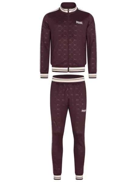 LONSDALE Trening Ashwell ecru / roşu închis