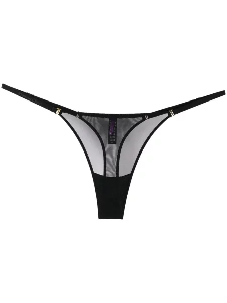 Chiloți tanga Maison Close negru