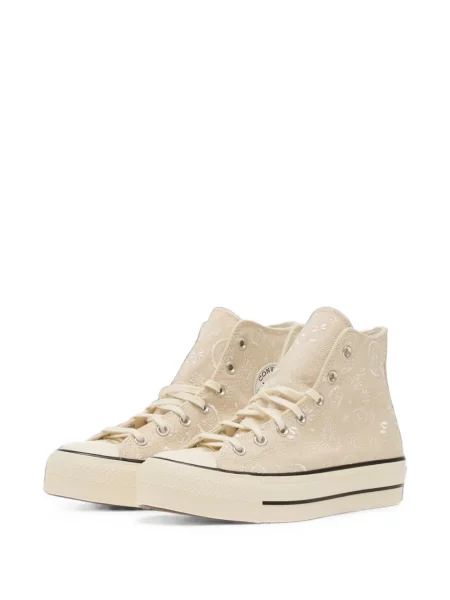 Sneakerși Converse Chuck Taylor All Star cu imagine cu model paisley negru