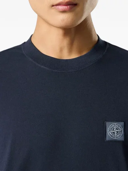 Μπλούζα Stone Island από ζέρσεϋ πέτρες μπλε