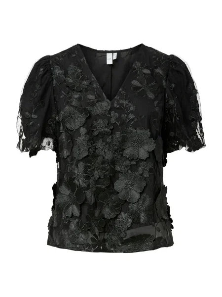 YAS Tricou YASFLOWERING' negru