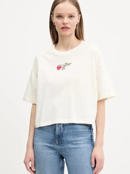 Kratka majica Converse bež