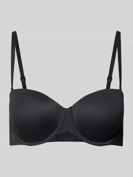 Biustonosz z regulowanymi ramiączkami model ‘PERFECT FIT’ Calvin Klein Underwear czarny