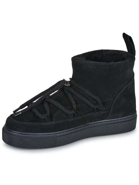 Semišové snehule Inuikii Classic Low čierna