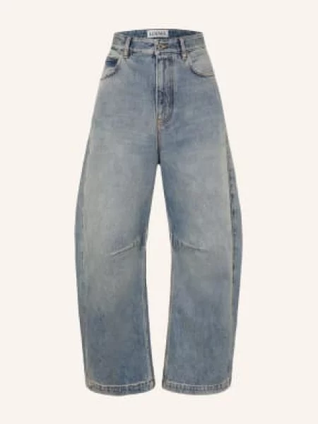 Loewe Barrel Džíny washed denim