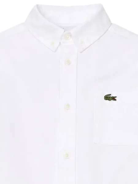 Koszula dziecięca Lacoste biała