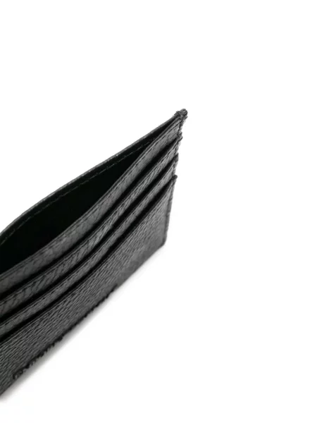 Kožená peněženka Emporio Armani černá