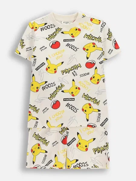 Coccodrillo dvoudílné pyžamo béžové