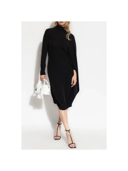 Sukienka Stella Mccartney ze stójką czarna