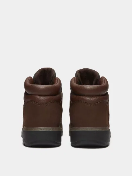 Ботинки Timberland из нубука коричневые