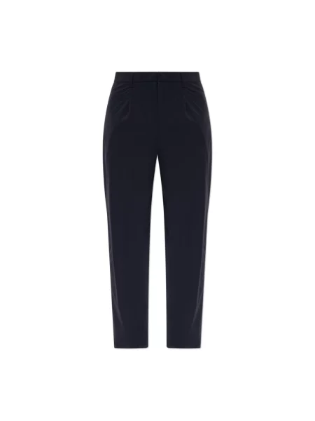 Spodnie Emporio Armani niebieskie