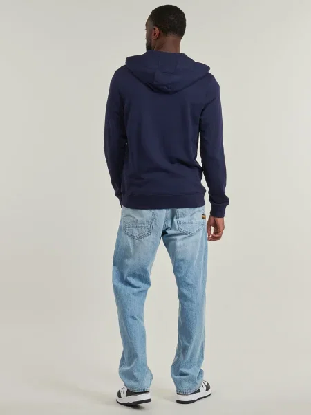Hanorac cu glugă Lyle & Scott albastru