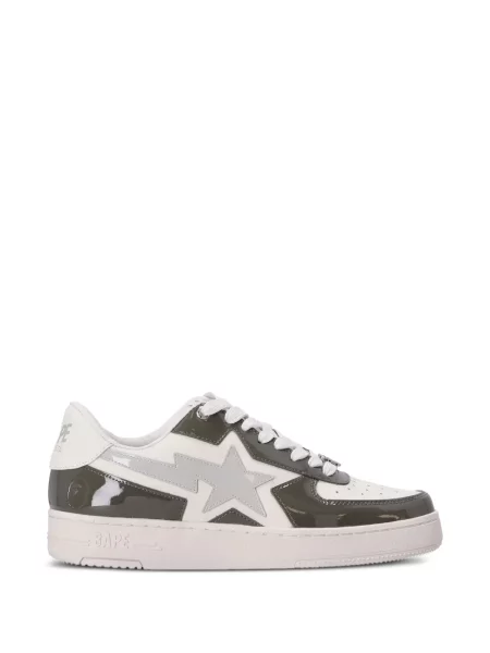 Sneakerși A Bathing Ape® din piele gri