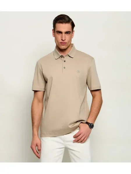 Tricou polo Boss Black negru