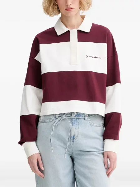 Lung tricou polo Marc O'polo roșu