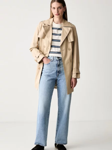 Levi's rifle straight dámske HIGH WAISTED STRAIGHT modrá
