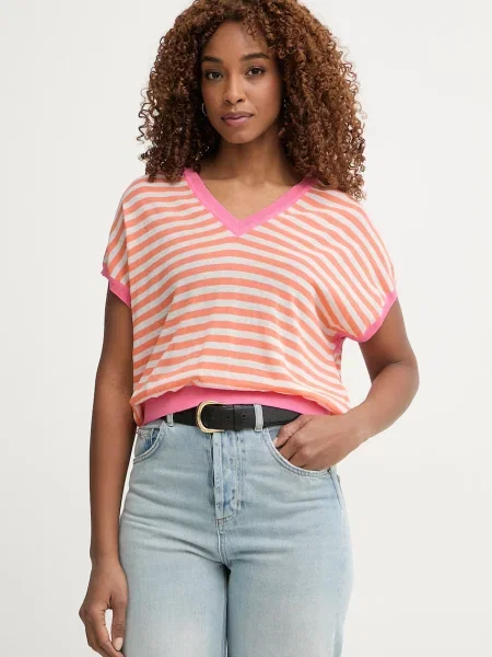 Lola Casademunt pulover pentru femei cu portocaliu