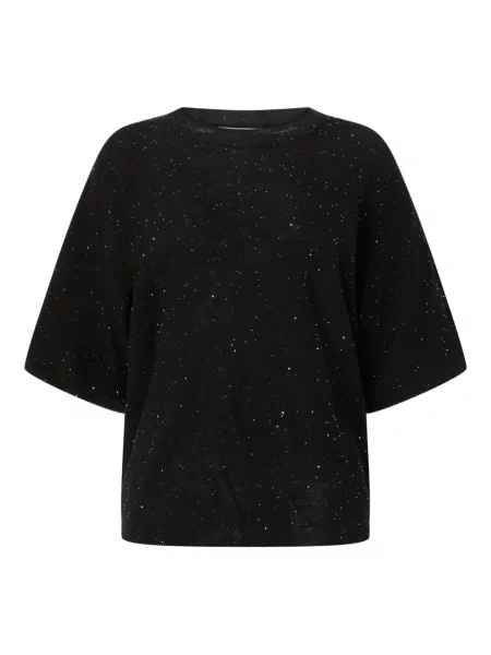 Krótki top Genny czarny