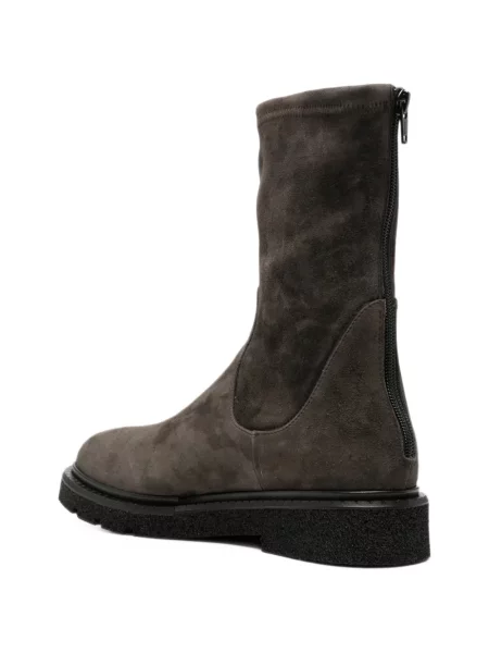 Botine Guglielmo Rotta din piele de căprioară maro