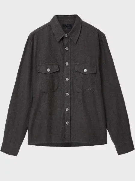 Сорочка Allsaints сіра