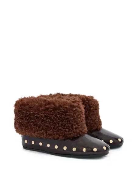 Botine Ganni maro