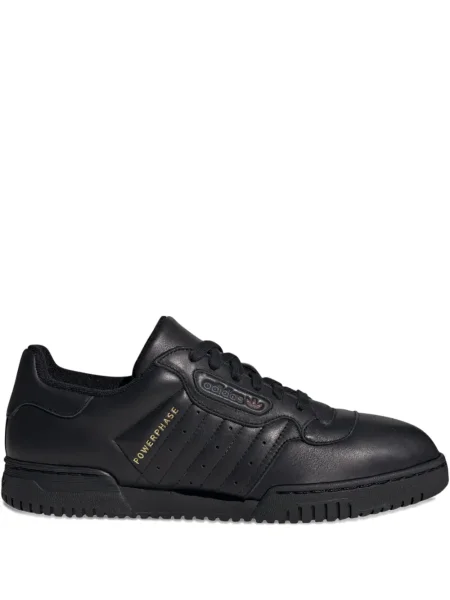 Sneakerși Adidas din piele negru