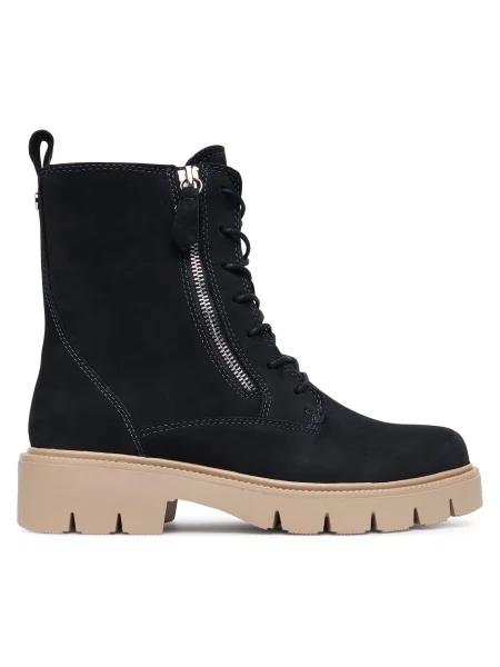 Škornji Caprice Mornarsko modra