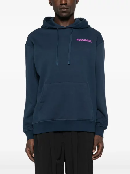 Hanorac cu glugă Rossignol albastru