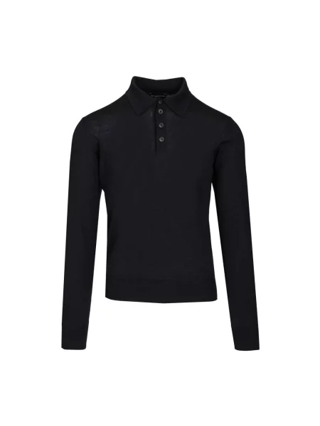 Koszulka Emporio Armani wełniana niebieska