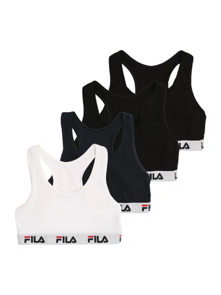 FILA Sutien negru alb
