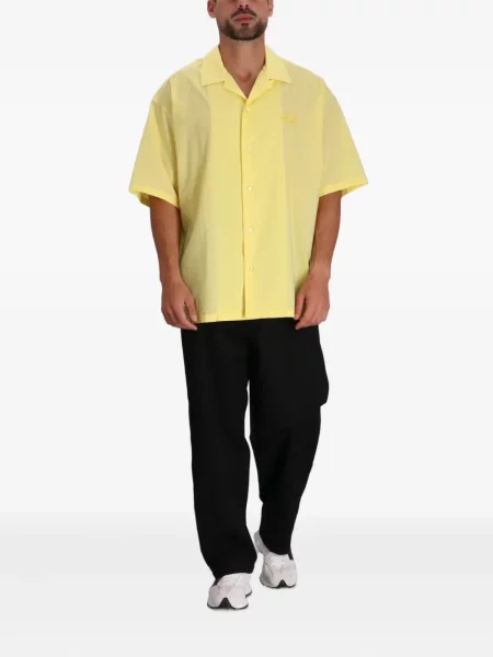 Cămașă Moschino scurtă galben