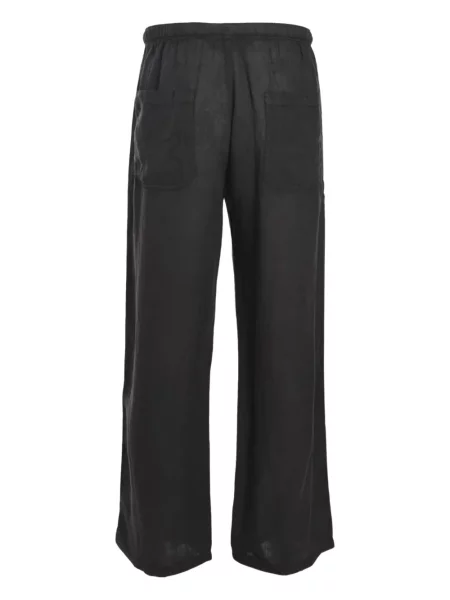 Pantaloni Palm Angels cu cordon negru