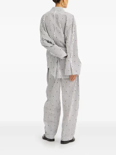 Koszula Rotate Birger Christensen w paski biała