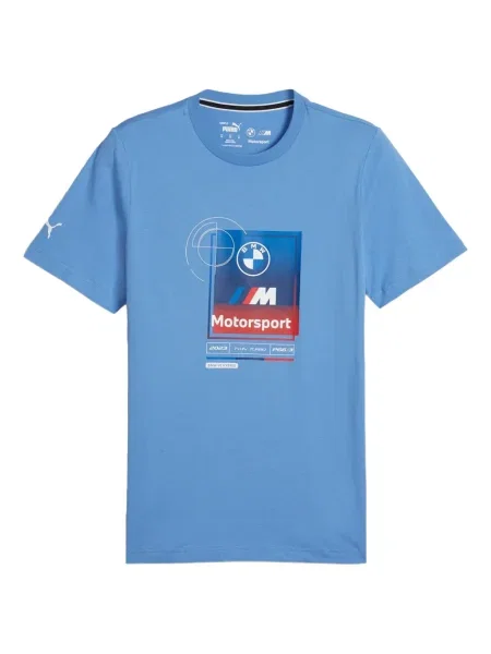 Tricou Puma cu imagine albastru