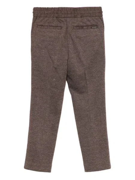 Spodnie dziecięce Scotch & Soda brązowe