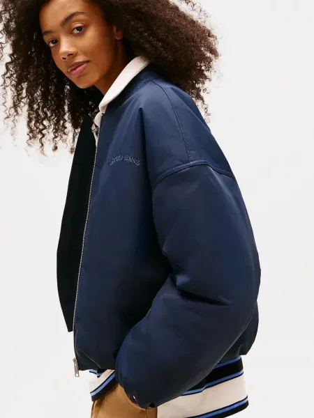 Джинсова куртка Tommy Jeans синя