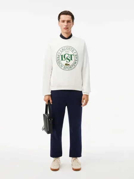 Lacoste Мессенджер Шкіра чорний
