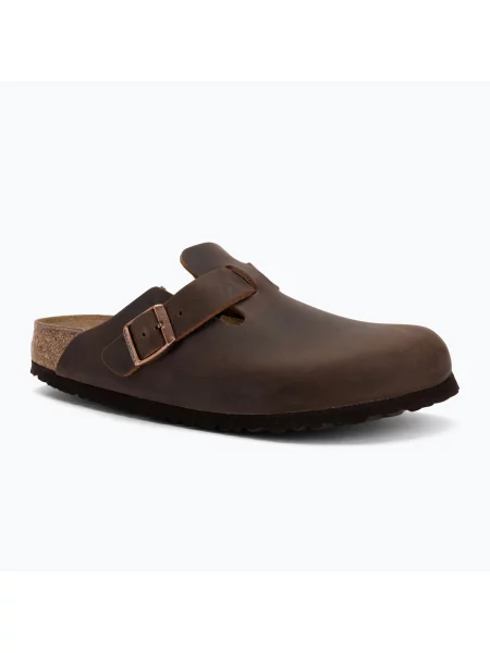 Pantofle Birkenstock hnědé