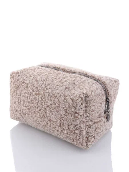 WeLassie Сумка kosmetichka-zhnocha-alxda-kavovij Світло-коричневий Штучне хутро коричнева
