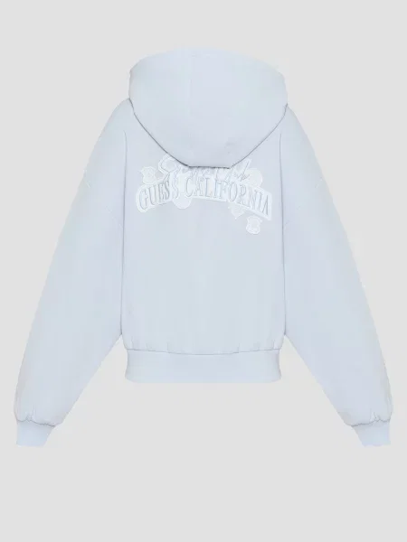 Худі GUESS ліоцелл блакитний