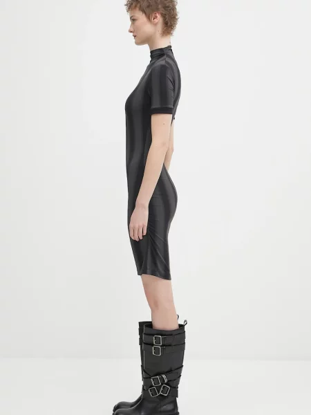 Adidas Originals sukienka Dress mini dopasowana czarny