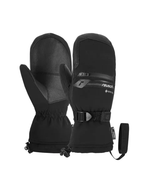 Rękawice narciarskie dla dzieci Reusch Down Spirit Gore-TEX czarne